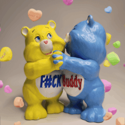 fbears-gif.gif Archivo STL F#ck buddy bear・Plan de impresora 3D para descargar