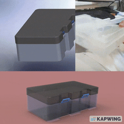 Enclosure.gif Archivo STL Caja moderna para electrónica y joyería・Modelo para descargar e imprimir en 3D