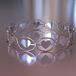 Bracelet-2.gif Fichier STL Bracelet・Plan imprimable en 3D à télécharger