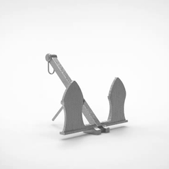 anchor.gif STL file Anchor type B・3D printer model to download