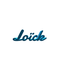 Loïck.gif STL-Datei Loïck・3D-Drucker-Vorlage zum herunterladen
