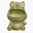 0.gif 3D Printable DOG OF JOY BOWL: Versatile Canine-Shaped Container for Treats and Trinkets
