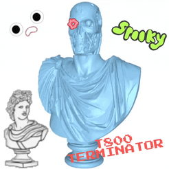 terminator-t800.gif Fichier STL gratuit Terminator T800 en empereur romain・Modèle pour imprimante 3D à télécharger, pommer