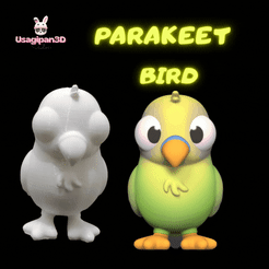 Holder-Post-para-Instagram-Quadrado-2.gif Fichier 3D Oiseau perruche・Design pour imprimante 3D à télécharger