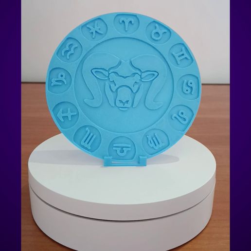 beer-coaster-aries-stl-file-for-3d-printing-stl-file-for-3d