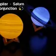 1.gif Conjunction of planets Jupiter & Saturn.