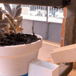 20211008_131852.gif 3D file Self watering pots for windows・3D print object to download