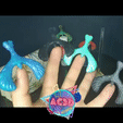 Untitled-video-‐-Made-with-Clipchamp-_1_.gif STL file Tightrope walker bird・3D printer design to download