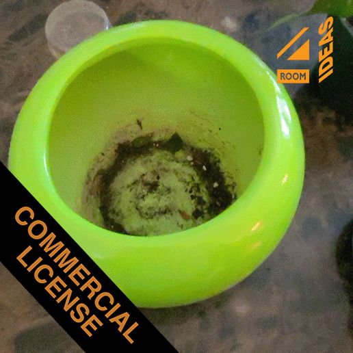 STL file Planter pot riser 4