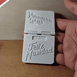 Feliz-navidad-Releive-CULTS-1.gif CHRISTMAS STAMP WITH RELIEF - ARTISANAL ENGRAVING