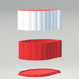 STL00636-GIF2.gif 3D file 3pc Santa Claus Bath Bomb Mold・Model to download and 3D print, CraftsAndGlitterShop