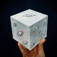 ezgif.com-video-to-gif.gif Файл STL Тюремное царство - Gojo satoru Cube - Jujutsu Kaisen・Модель для загрузки и 3D-печати
