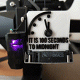 Doomsday-clock-2.gif Updated Doomsday Clock Creality Prusa Sprite CR10 Ender 3 S1 MK3 Extruder 100 Seconds To Midnight