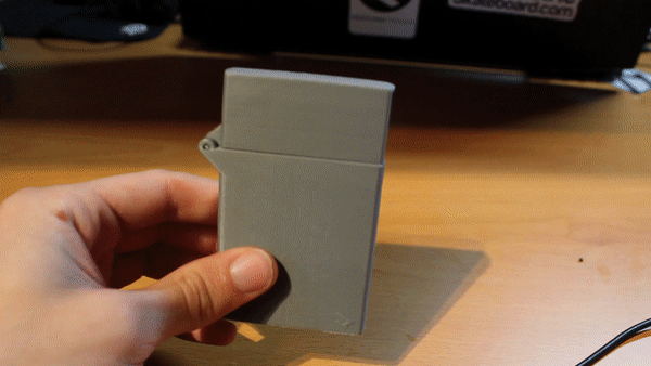 L1IgmNj.gif Free STL file Zippo Business Card Holder・3D printable model to download, PentlandDesigns