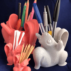 lcktng_video_002.gif STL file LICKITUNG POKEMON ORGANIZER・Model to download and 3D print