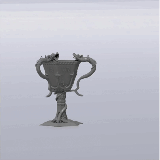 triwizard_turn_500.gif Fichier STL The triwizard cup・Modèle imprimable en 3D à télécharger, 3d-fabric-jean-pierre