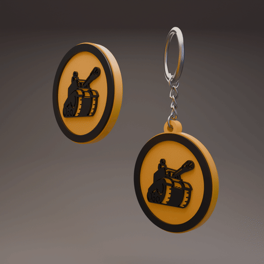 Newgrounds  - Keychain and Coin/Badge
