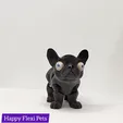Happy Flexi Pets Choppy the flexible articulated toy - print in place