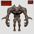 rotation-fprest-keeper.gif Forest Keeper from Lethal Company - 3D Printable Model | Fan Art