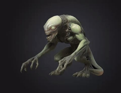 3D file GMA Monster Stl Glb for 3D Printer 👹 ・3D printable design to ...