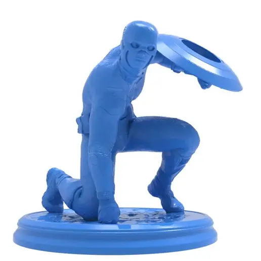 Apple Watch Charger Dock Captain America 3Dprint - 3D model önizlemesi