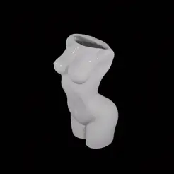 0001-0090_AdobeExpress.gif WOMAN BODY PENCIL HOLDER 3D PRINT STL FILE | 3D PRINTPENCIL HOLDER