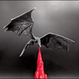 flame-got-gif.gif Descargar archivo Dragón Lámpara GoT • Diseño imprimible en 3D, 3D-mon