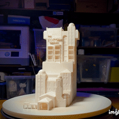 IMB_7FNIM3.gif STL file Tower Of Terror Disneyland Paris・3D print design to download
