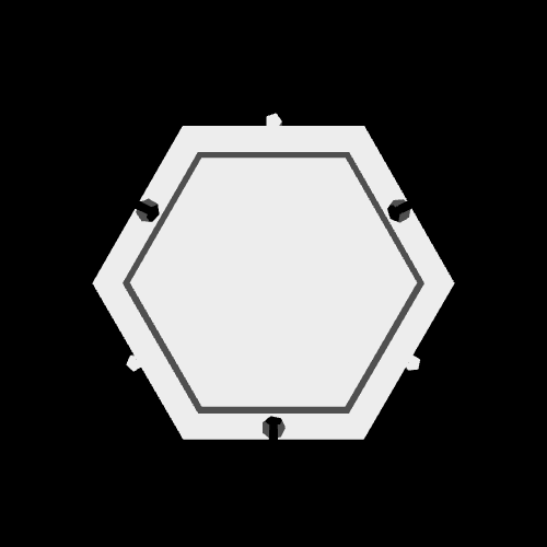 animhextile.gif Baldosas hexagonales encajables para juegos de mesa, Dragones y Mazmorras, mapas, etc.