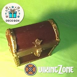 🔒 3D Treasure Chest with Padlock Lock 🔑