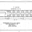 D85AD-floor.gif PRR CONGO Train D85AD Обеденный вагон 1952 г.