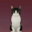 0001-0149s.gif Figura Gato Sentado
