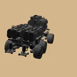 truddy-monster.gif TRUDDY MONSTER (TRUDDY MONSTER) space truck for work and surface exploration