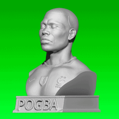 anim_pogba_300.gif Download STL file Pogba's bust version • 3D print object, 3d-fabric-jean-pierre