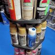 demo.gif Rotating Acrylic Paint Storage