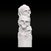 SK1283.gif STL file Candle Skulls・3D printing model to download, Piggsy