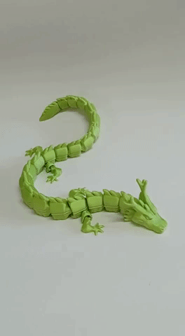 long-dragon.gif Descargar archivo STL Long Dragon Flexi • Modelo para la impresora 3D, angeljacobofigueroa
