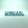 Michael_organic.gif Michael 3D Nametag - 5 Fonts