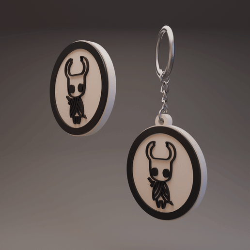Hollow Knight Standing - Keychain and Coin/Badge