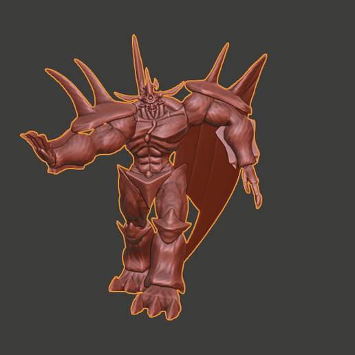 YuGiOh Obelisk 3D model