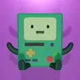 gif.gif BMO Pot Divided by colors (Adventure Time)