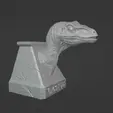 Diseño-sin-título.gif Bust Velociraptor JP1 : Jurassic Park : Dinosaur