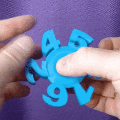Trailer.gif STL file Text Spinners, print-in-place・3D printing design to download, Print-in-Place_Fun