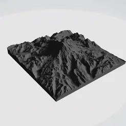 Mount-Rainier-GIF.gif 🌋 Mount Rainier (USA) - 3D Map