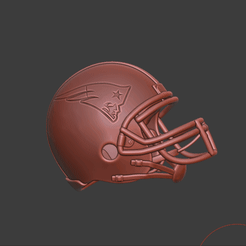 np.gif -Datei Football Helm Patriots herunterladen • Objekt zum 3D-Drucken, Hephaistos