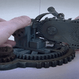 VID_20220116_150650-0.gif Fichier STL Tronçonneuse steampunk articulé・Modèle à télécharger et à imprimer en 3D