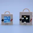 hero-two-loop.gif Archivo STL gratis Mario Cloud Flying Toasters Gameboy・Modelo imprimible en 3D para descargar