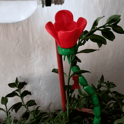 ezgif.com-gif-maker.gif Free STL file CARNIVOROUS FLOWER IRRIGATED・3D printing model to download