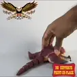 ezgif.com-video-to-gif-1.gif FLEXI T-REX WITH MOVABLE JAW | ALMOST PRINT IN PLACE | NO SUPPORT