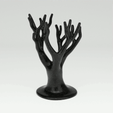 Jewelery-holder-tree-V2-spin-24fps.gif Download 3MF file JEWELRY HOLDER - TREE 2 • 3D printable design, toprototyp